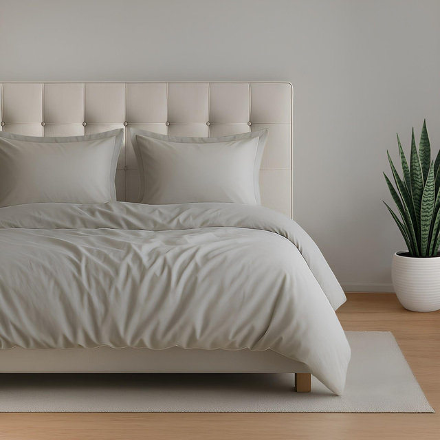 American Soft Linen Luxury Ultra Soft 100% Cotton Sateen Weave Solid Duvet Cover Set - Includes 1 Duvet Cover & 2 Pillow Sham Set