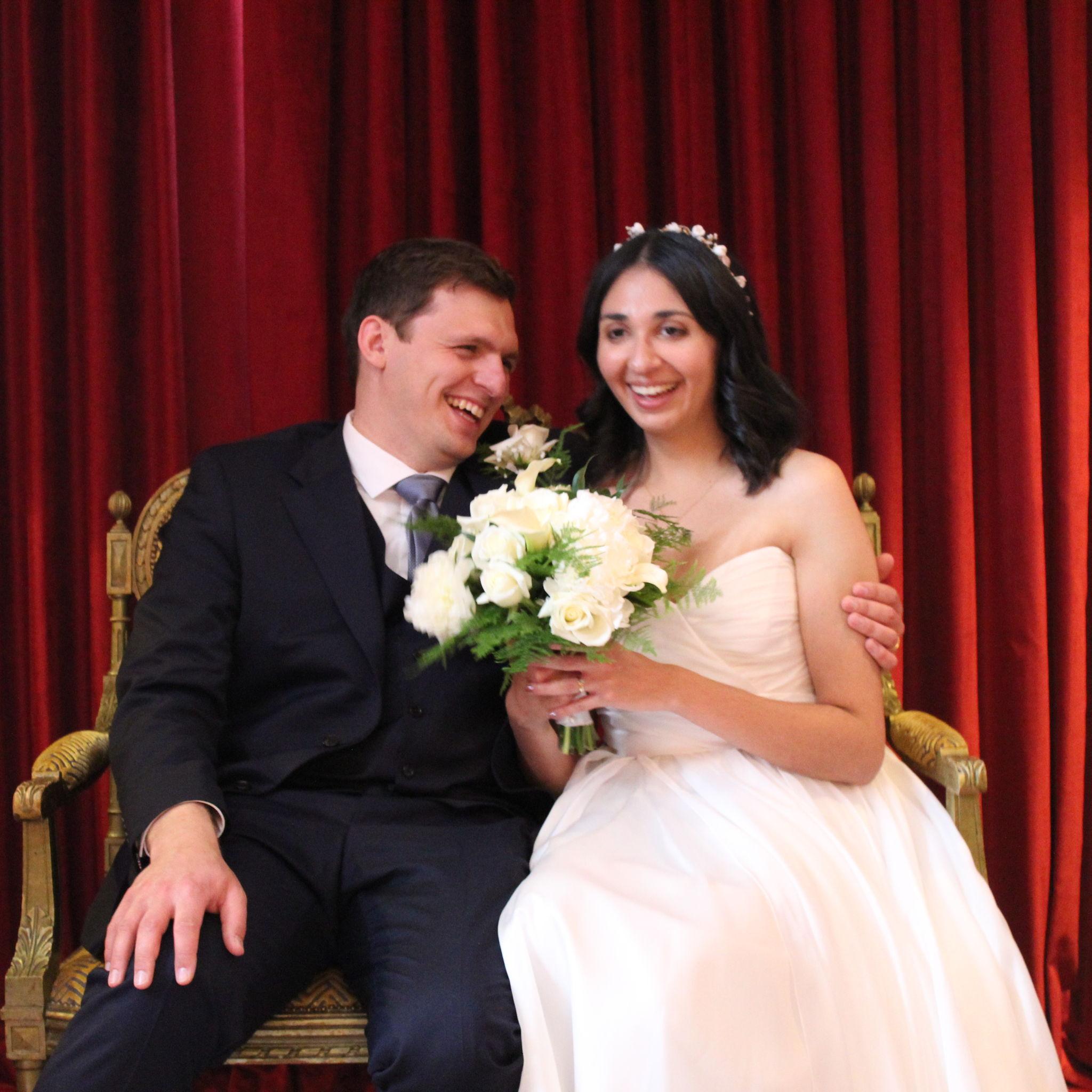 Wedding day photo!