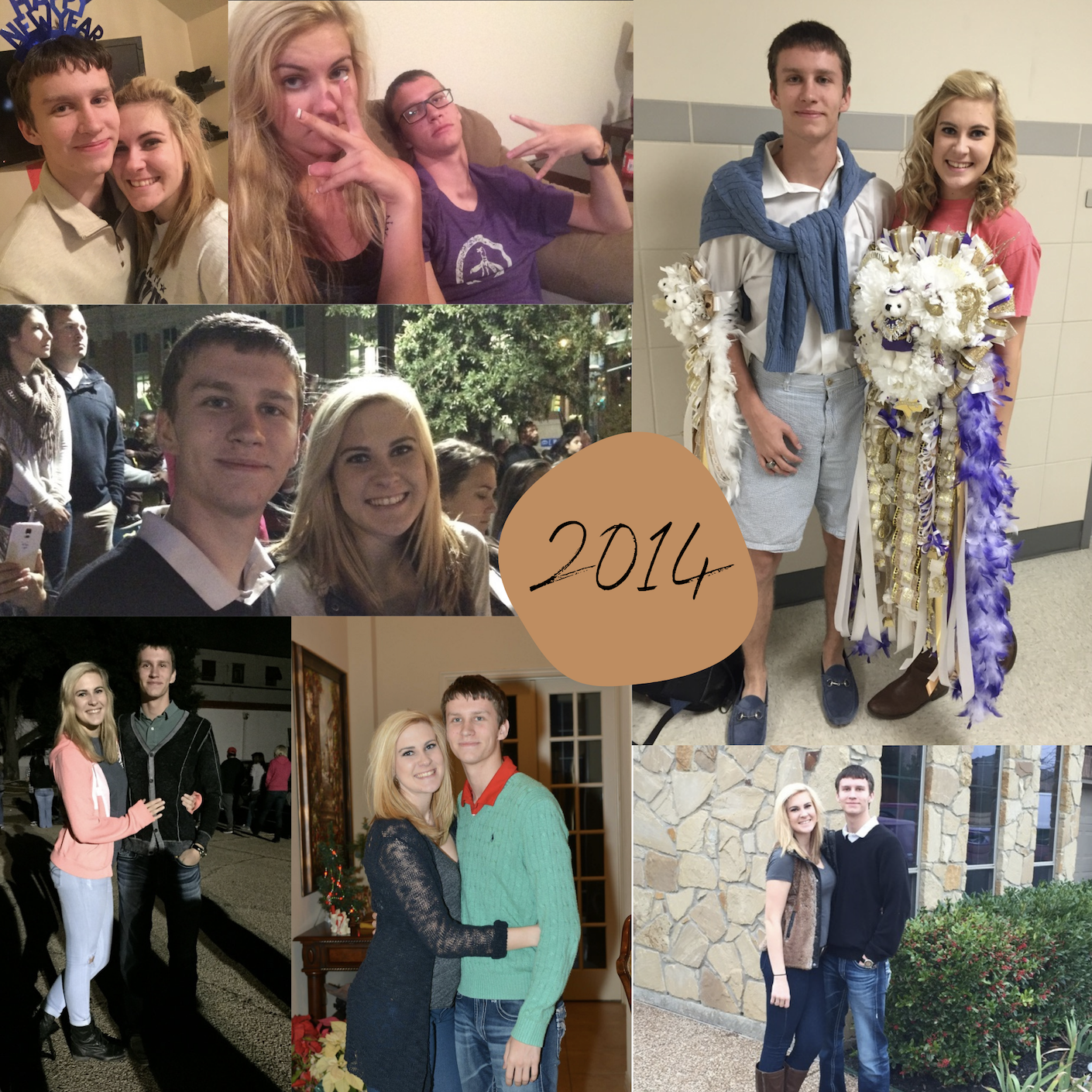 The year we met, had our first everything, and started this seven-year journey that we are so incredibly thankful for!