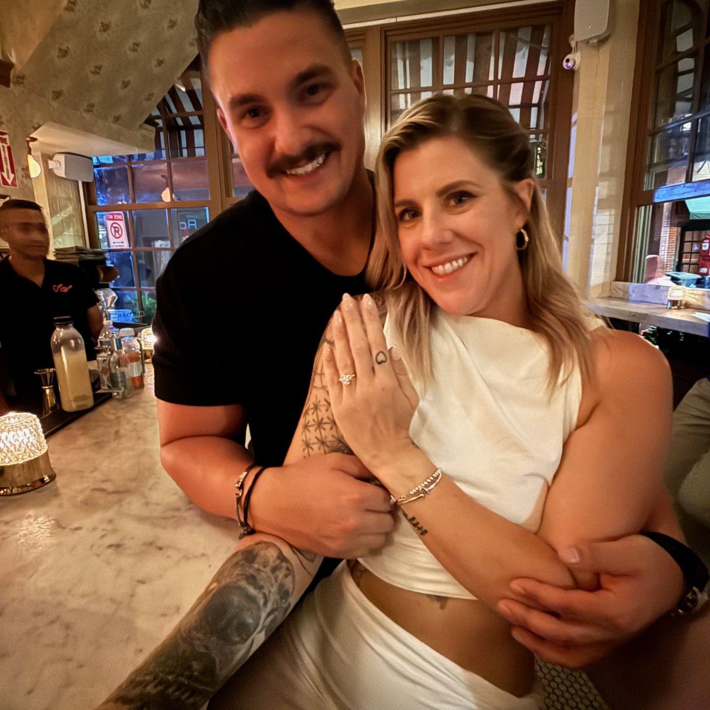 And we became engaged in Boston, MA on 8.30.25!