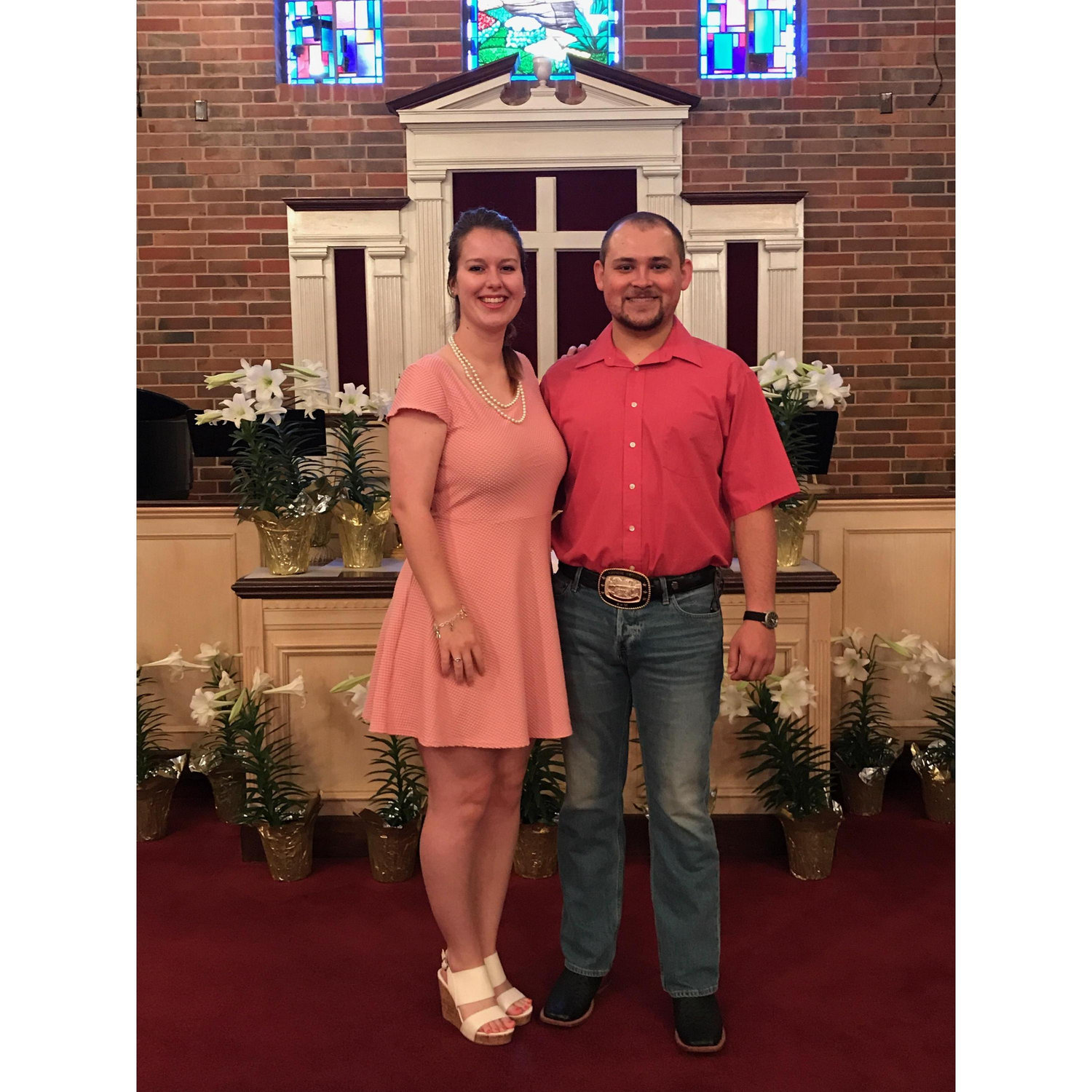 First Easter together! Apr 2017