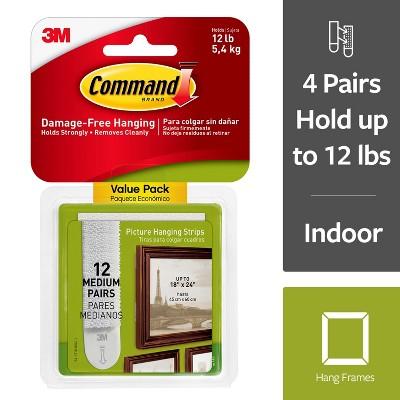 Command Picture Strips Med 12pk