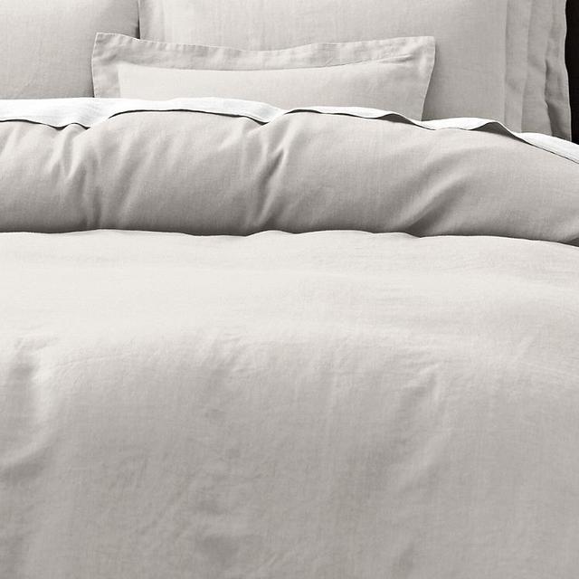 RH Interior Design Stonewashed Belgian Duvet Cover