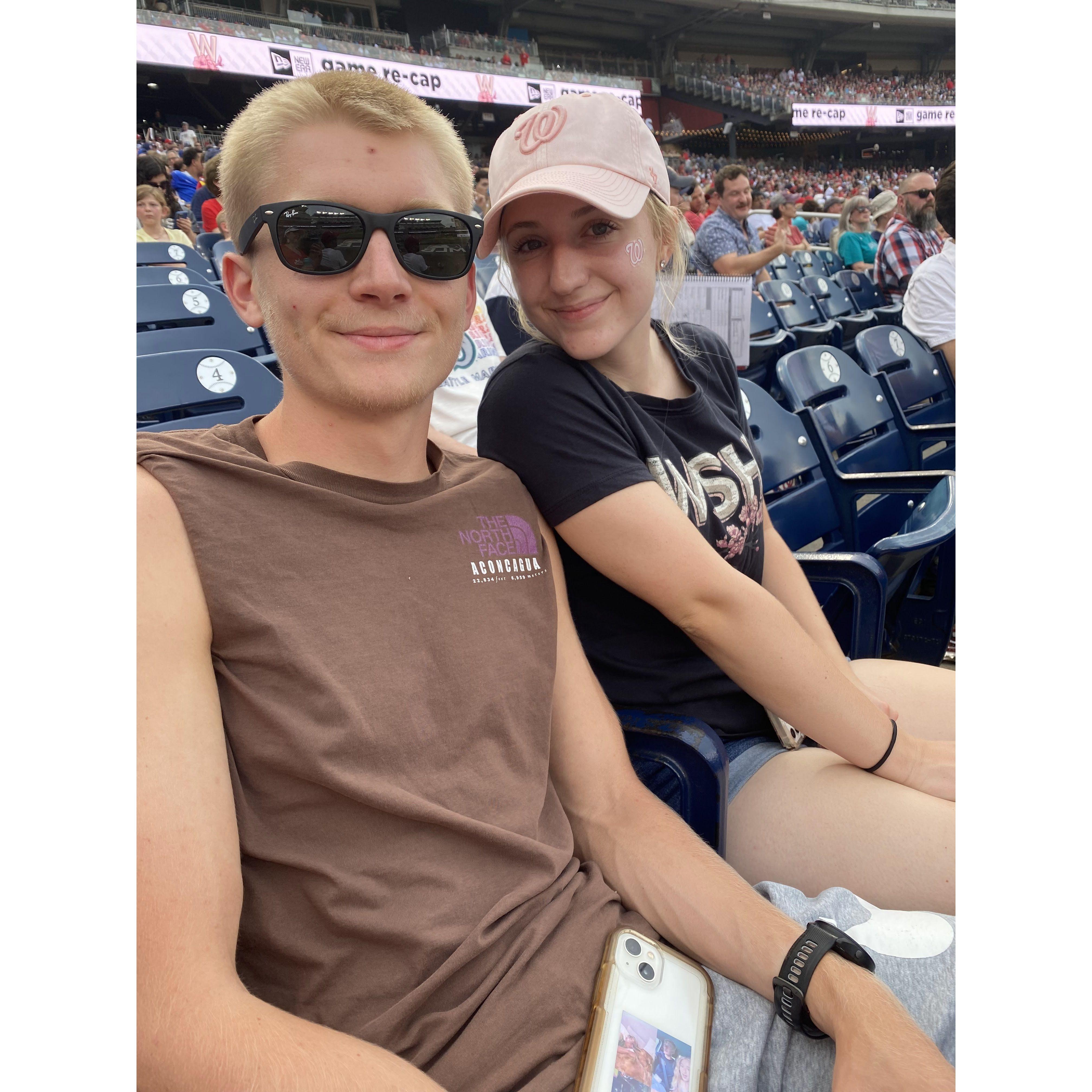 A Nationals Baseball Game