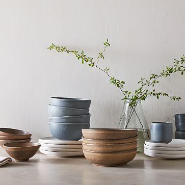 Kanto Glazed Stoneware Dinnerware (Set of 24)