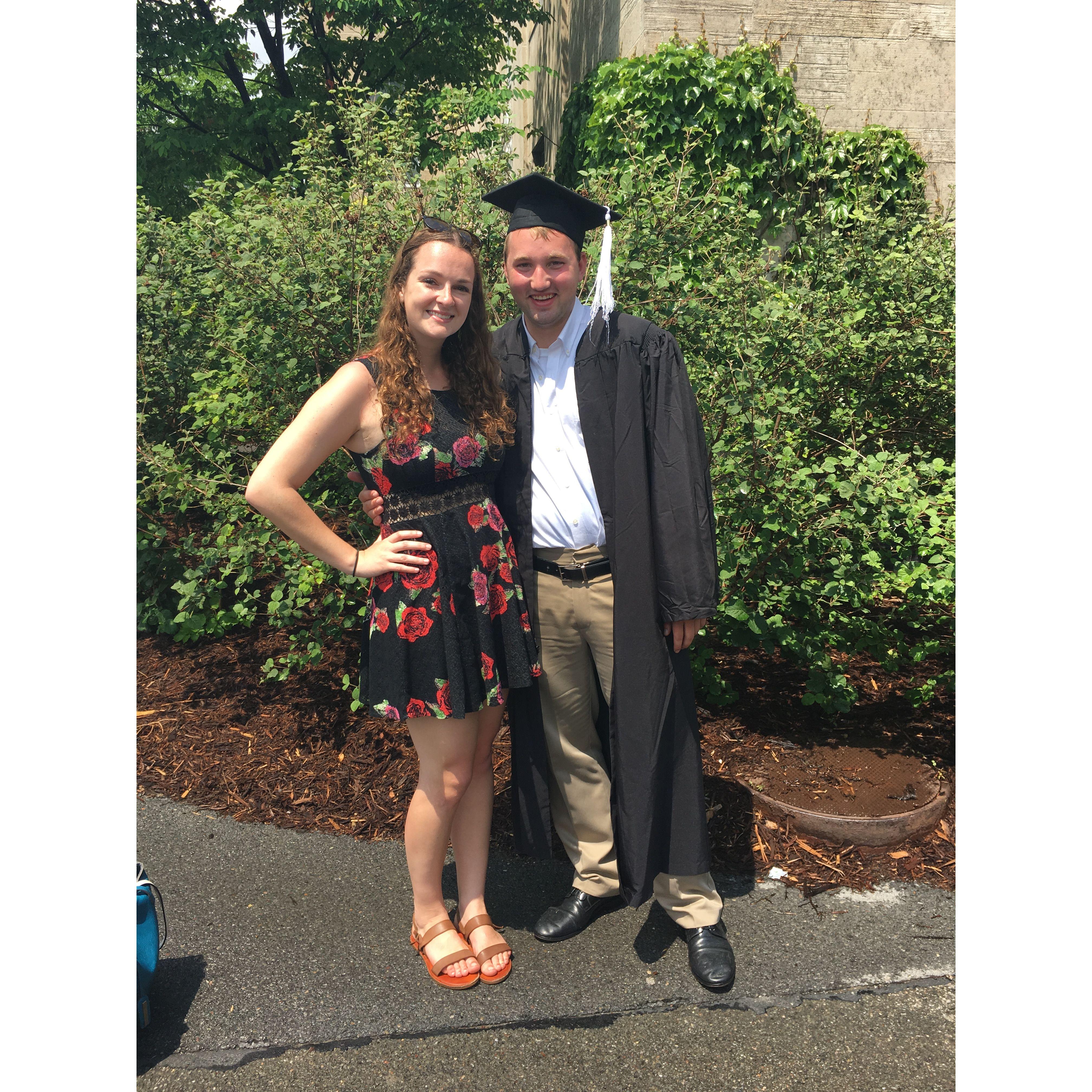 Avery's graduation in 2016