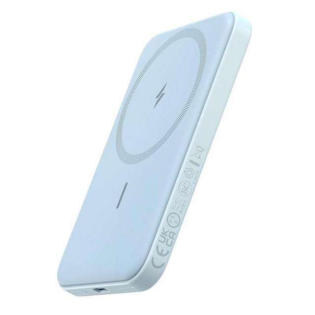 Anker 621 Magnetic Portable Charger (MagGo), 5,000mAh Wireless Power Bank with USB-C Cable, Magsafe-Compatible Battery Pack for iPhone 16 /15/14/13/12 Series