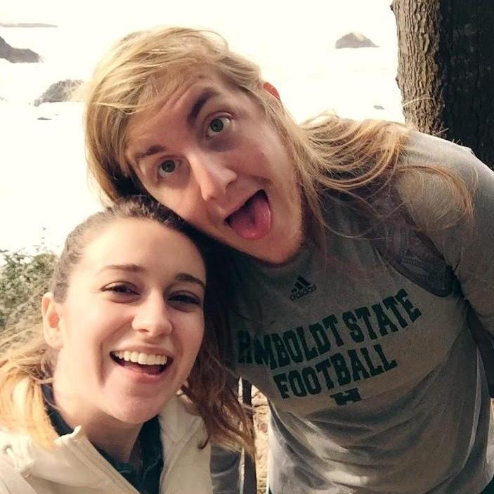 I visited Alex in Humboldt several times during college too