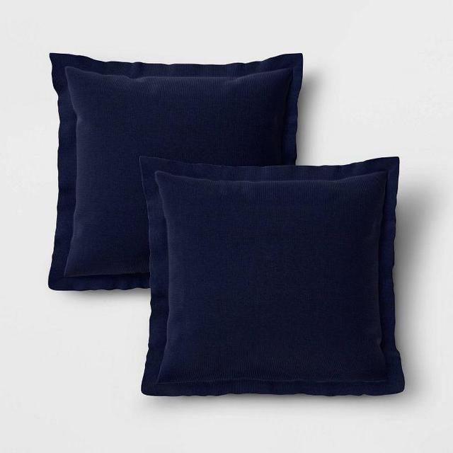 2pk Outdoor Throw Pillows DuraSeason Fabric™ - Threshold™