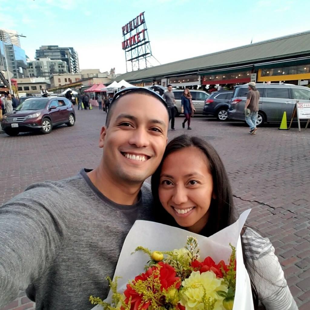 Seattle, our first trip together and the city we love.