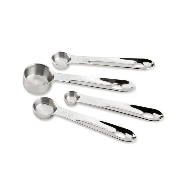 Stainless Steel Measuring Spoons, 4 Piece Set