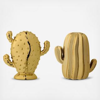 Gold Cactus 2-Piece Set