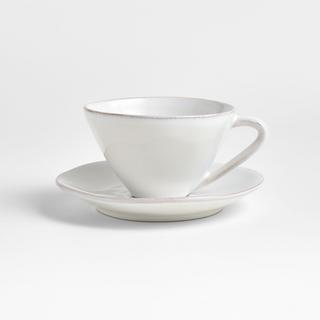 Marin Cappuccino Cup & Saucer, Set of 4