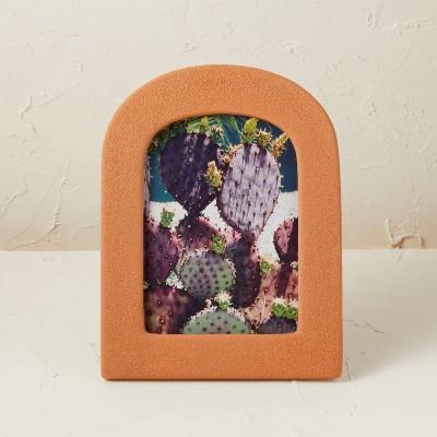 5" x 7" Ceramic/Glass Photo Frame with Bubble Glaze Finish - Opalhouse™ designed with Jungalow™