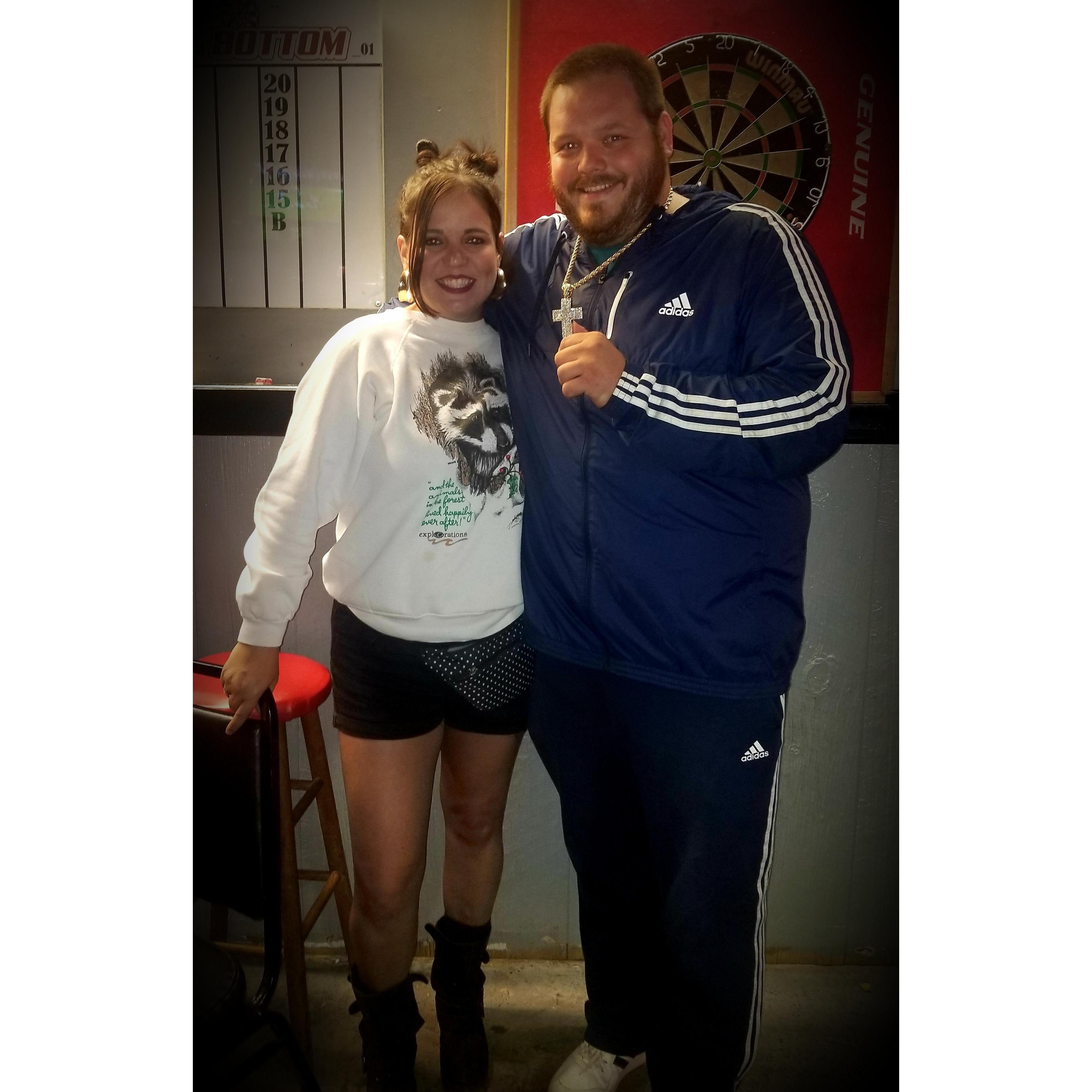 90s Dress Up Party at our Favorite Bar ... The Bottom!!