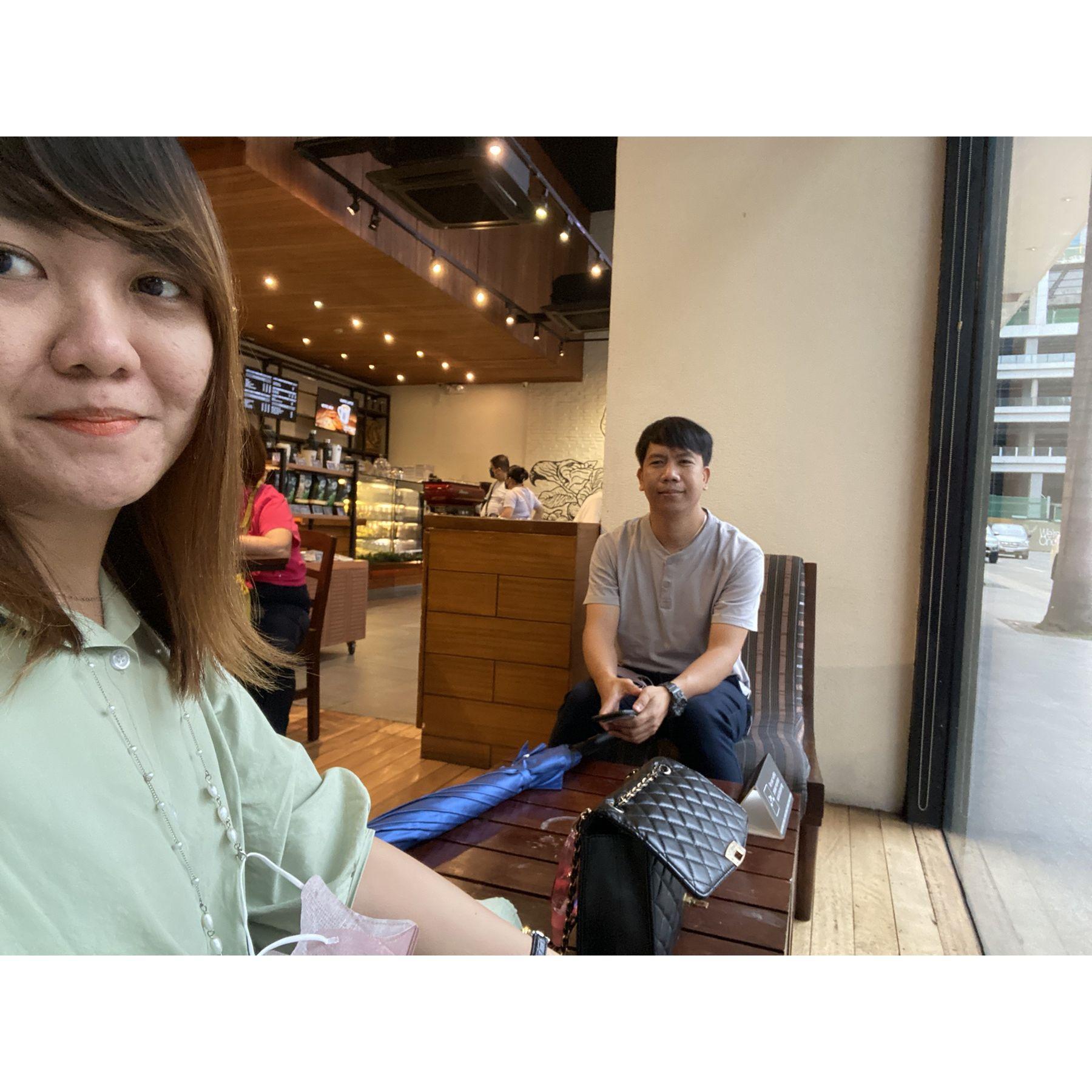 Coffee after Sunday Service in CCF Makati