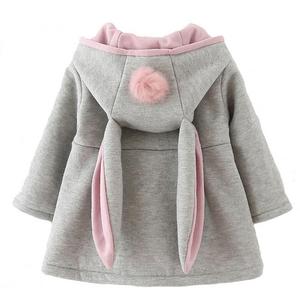 Baby Girl's Toddler Kids Fall Winter Coat Jacket Outerwear Ears Hood Hoodie