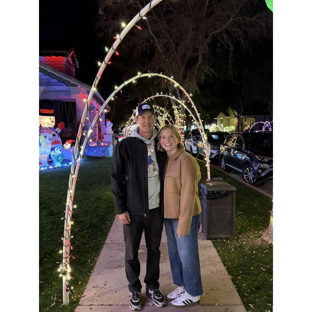 Went to see Christmas Light's with friends