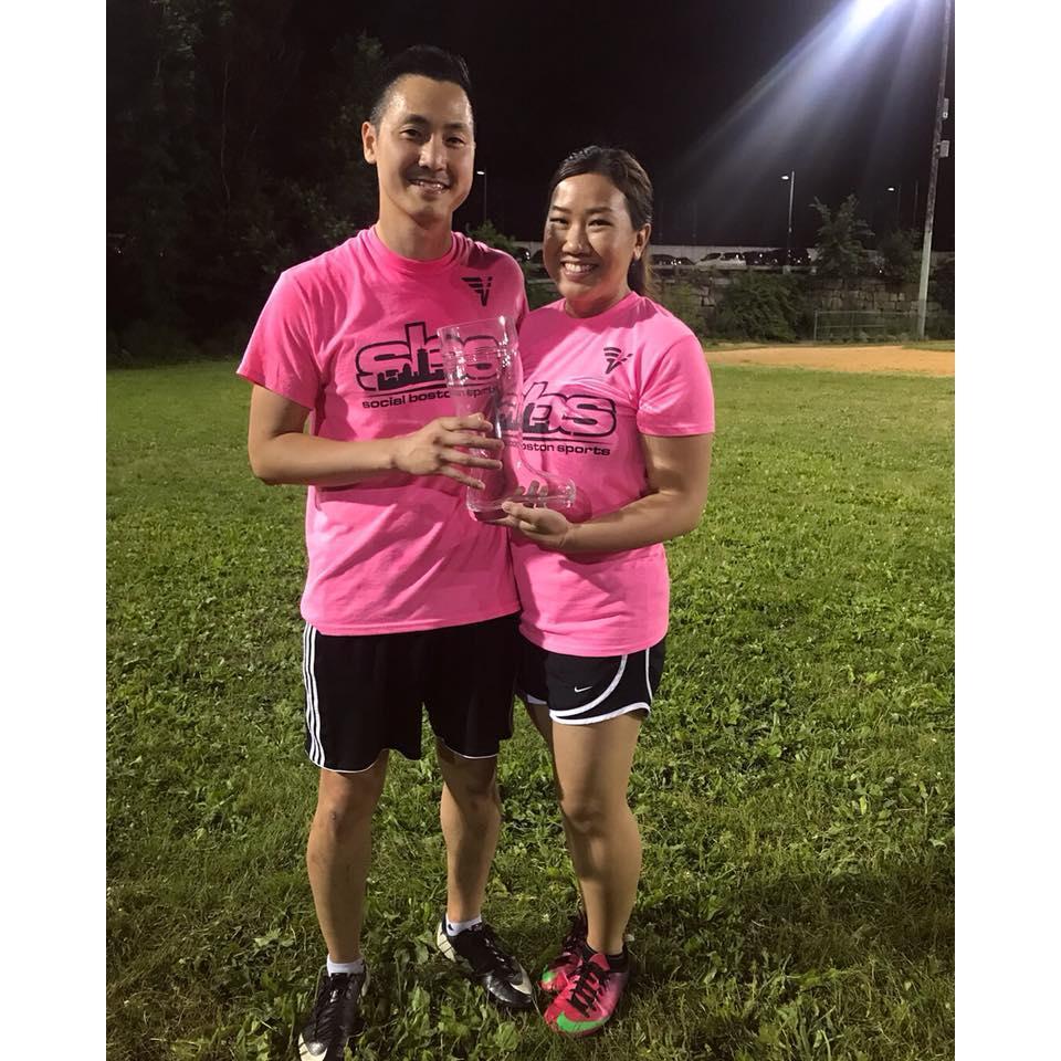 Our first flag football championship in Boston!