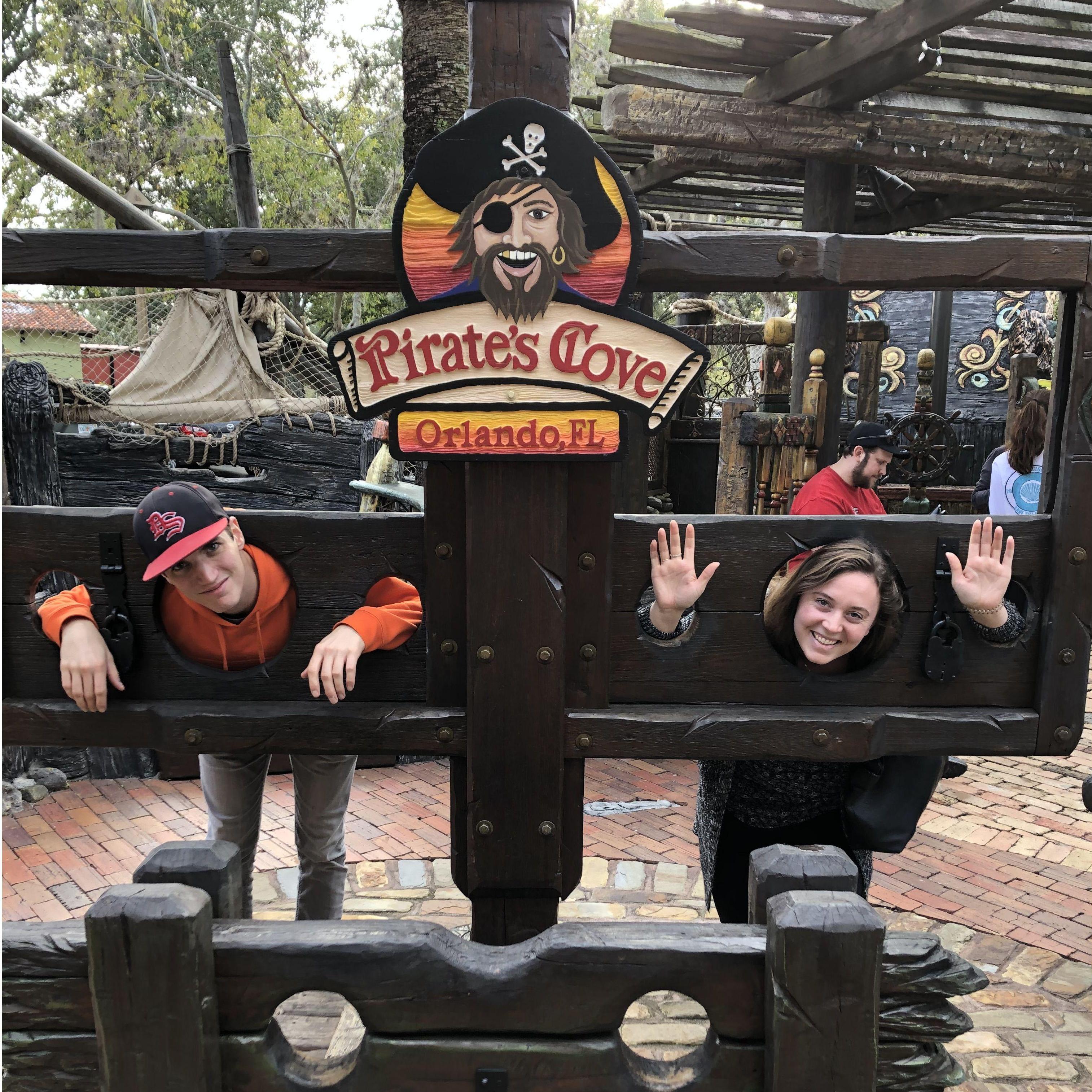 A trip to FL with Claire's family for Christmas in 2019 - by this point, Stefan has begun to accept Claire's picture taking.