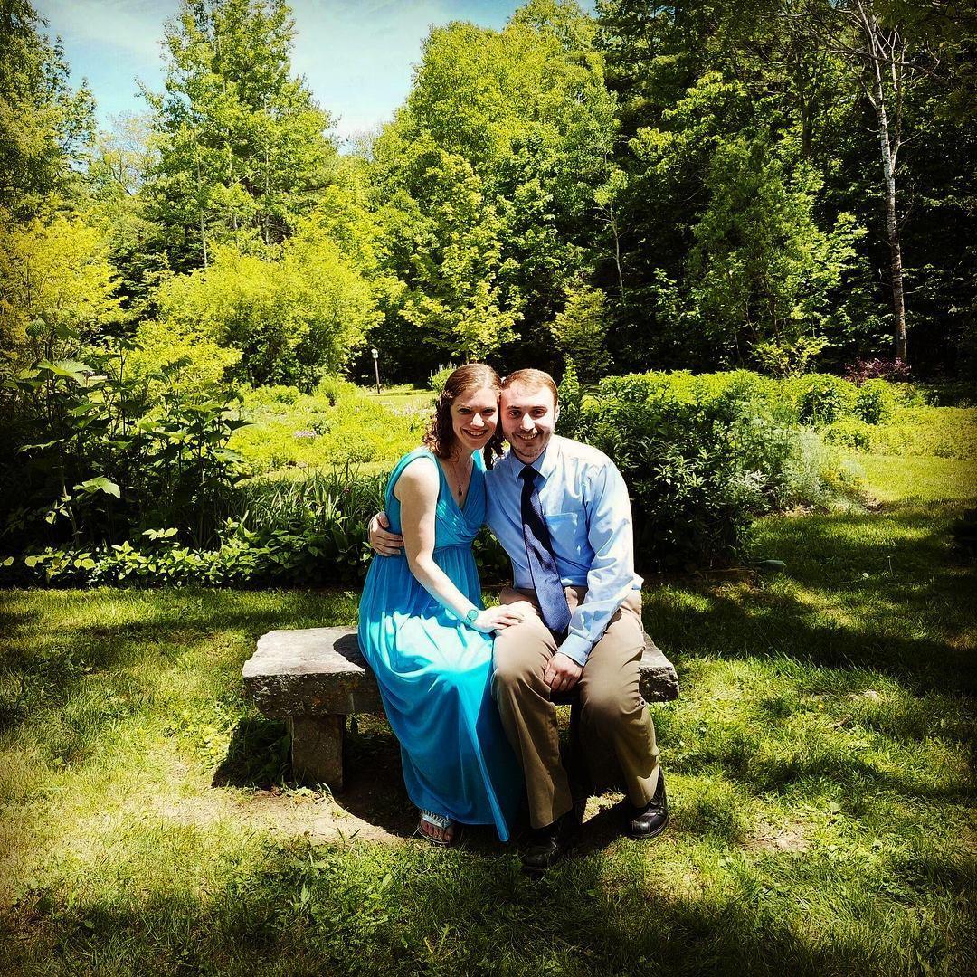 2018: Our first wedding together