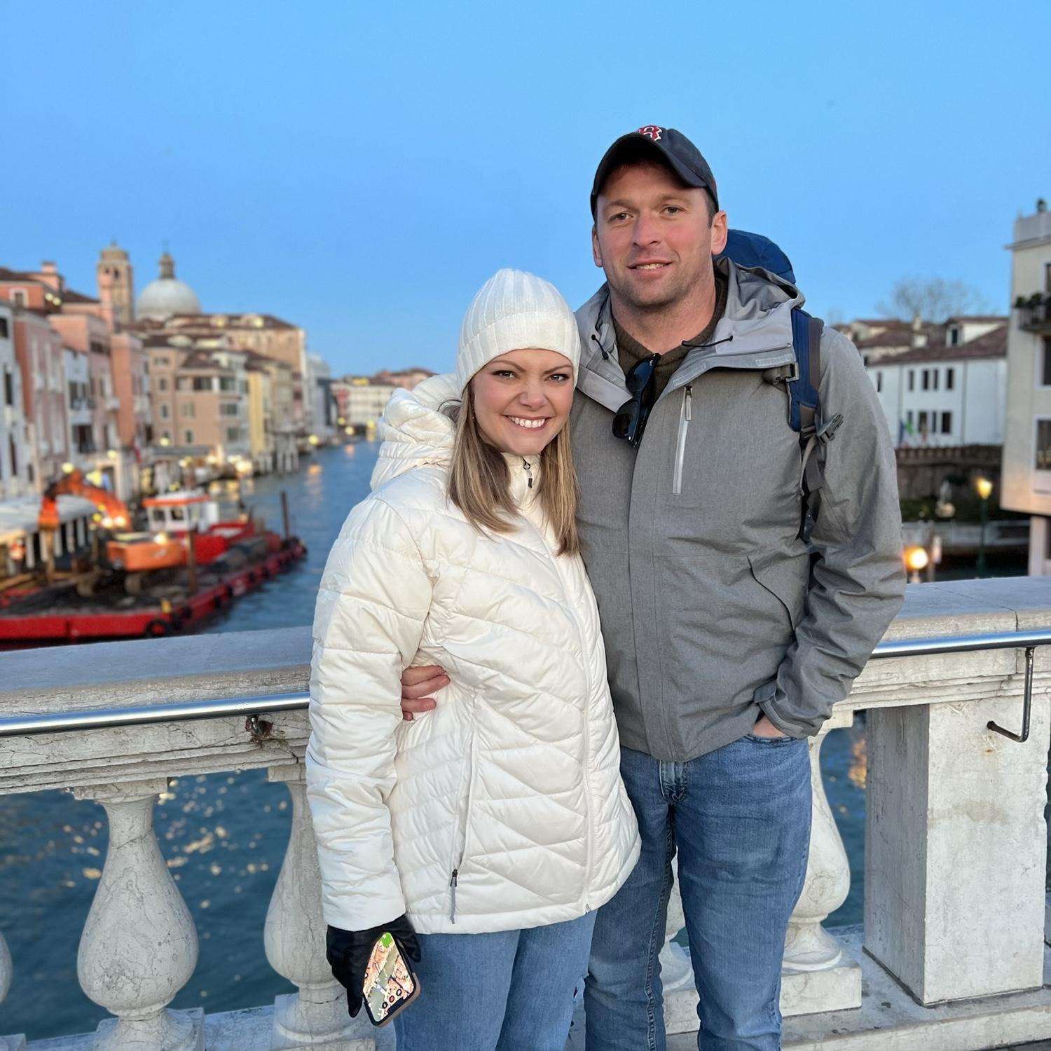 The Grand Canal in Venice at Christmas <3
