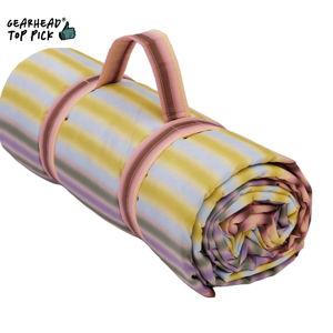 Backcountry - BAGGU Puffy Picnic Blanket - Gradient Stripe Multi