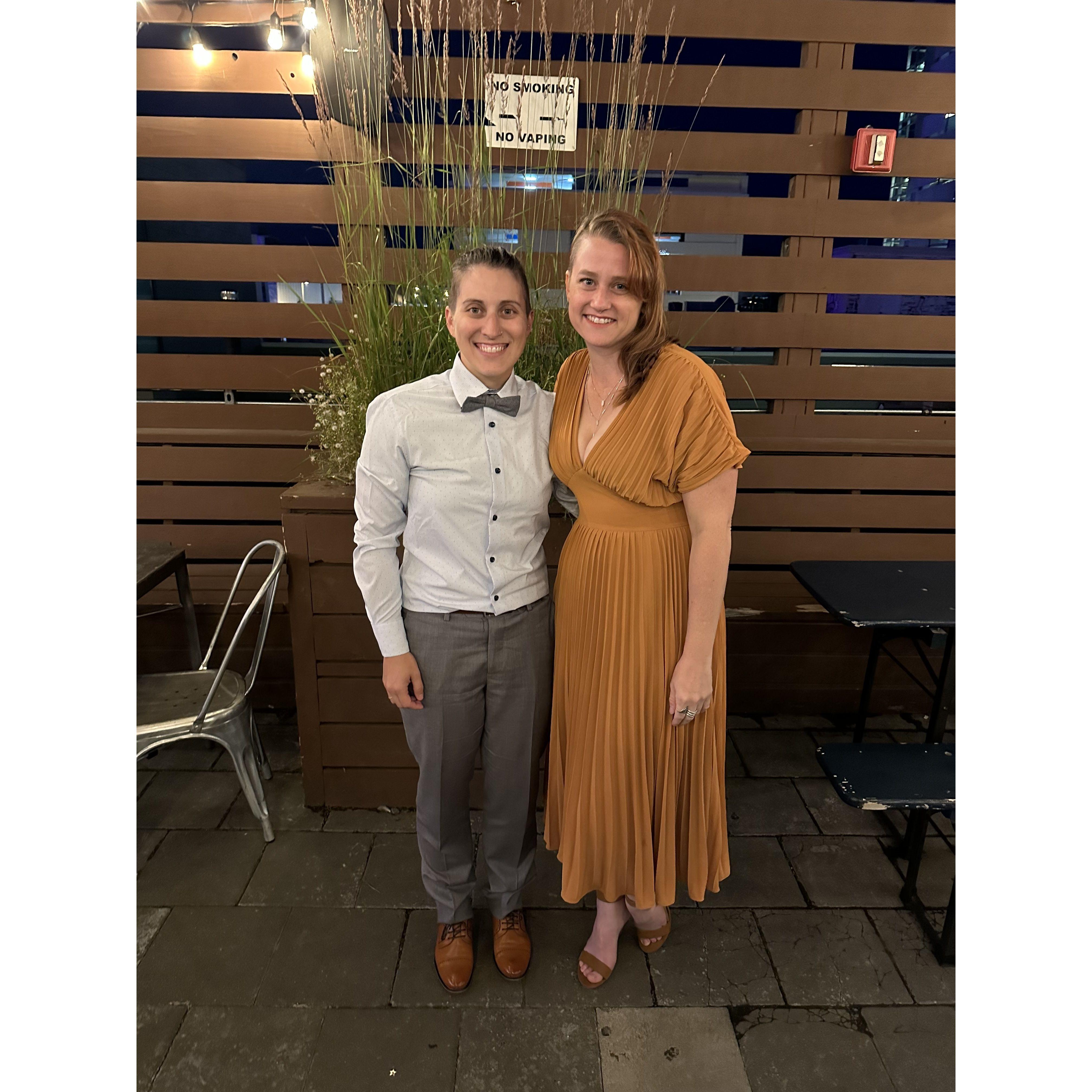 Any excuse to get dressed up...Broadway shows make great date nights.