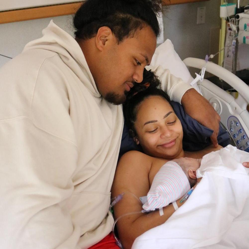 The day we became mommy + daddy <3