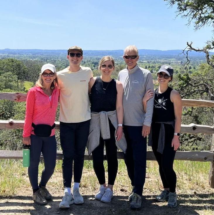 April 17, 2022 - Brett's first trip to Sonoma County with the Janes family