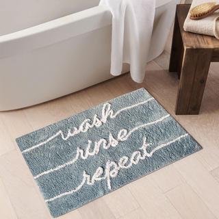 Novelty Wash Rinse Repeat Bath Rug