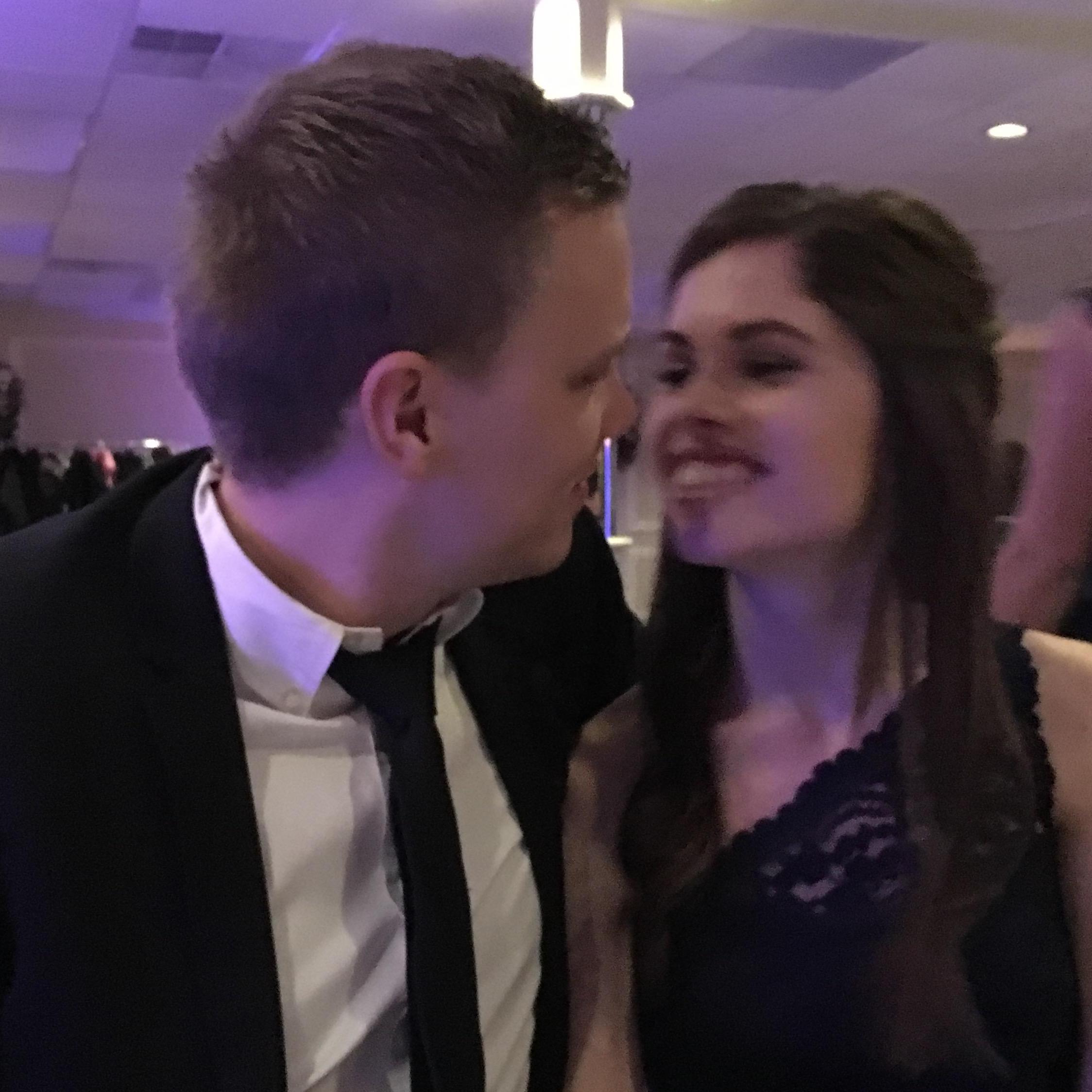1st Time at a Wedding Together.

Shoutout to Newly Weds, Nick & Taylor Berry