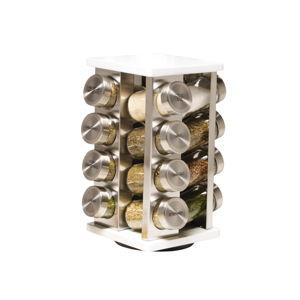 Kamenstein Brighton 16 Jar Spice Jar & Rack Set