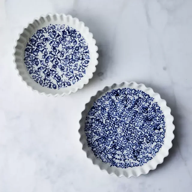 Pour la tourtière d'Annette Stoneware Pie Plates - 9"