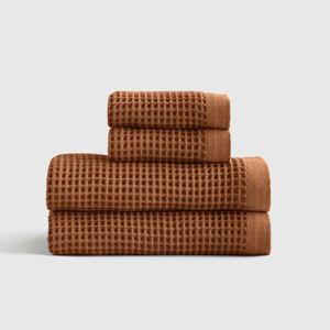 Organic Turkish Waffle Bath Towel Bundle