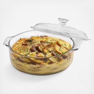 Baker's Basics Covered Casserole Dish