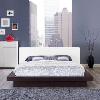Freja Vinyl Platform Bed
