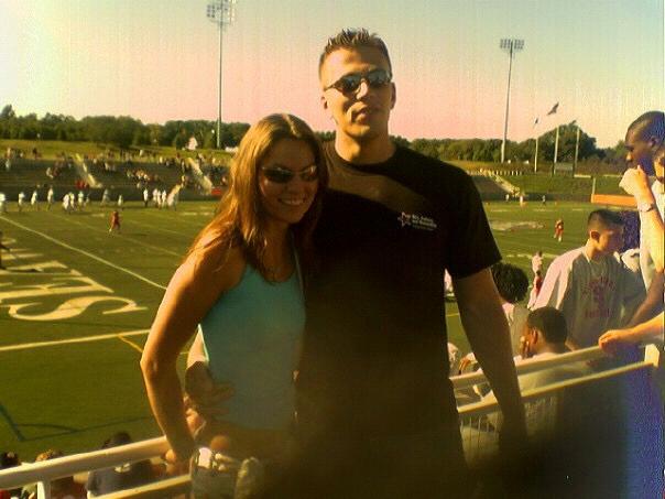 Our first official photo fall 2005- Cody’s homecoming king football game at SBU