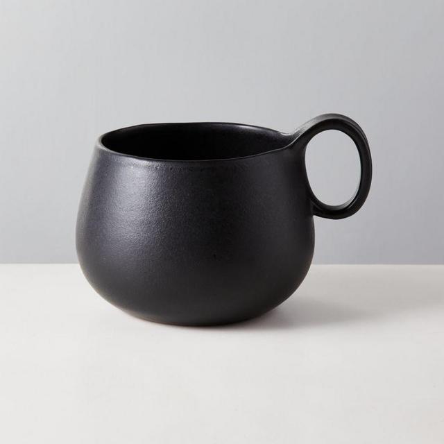 Madera Black Terracotta Mug