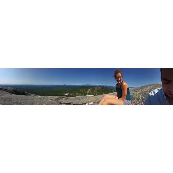 Date 1: Atop Cardigan Mountain in Canaan, NH