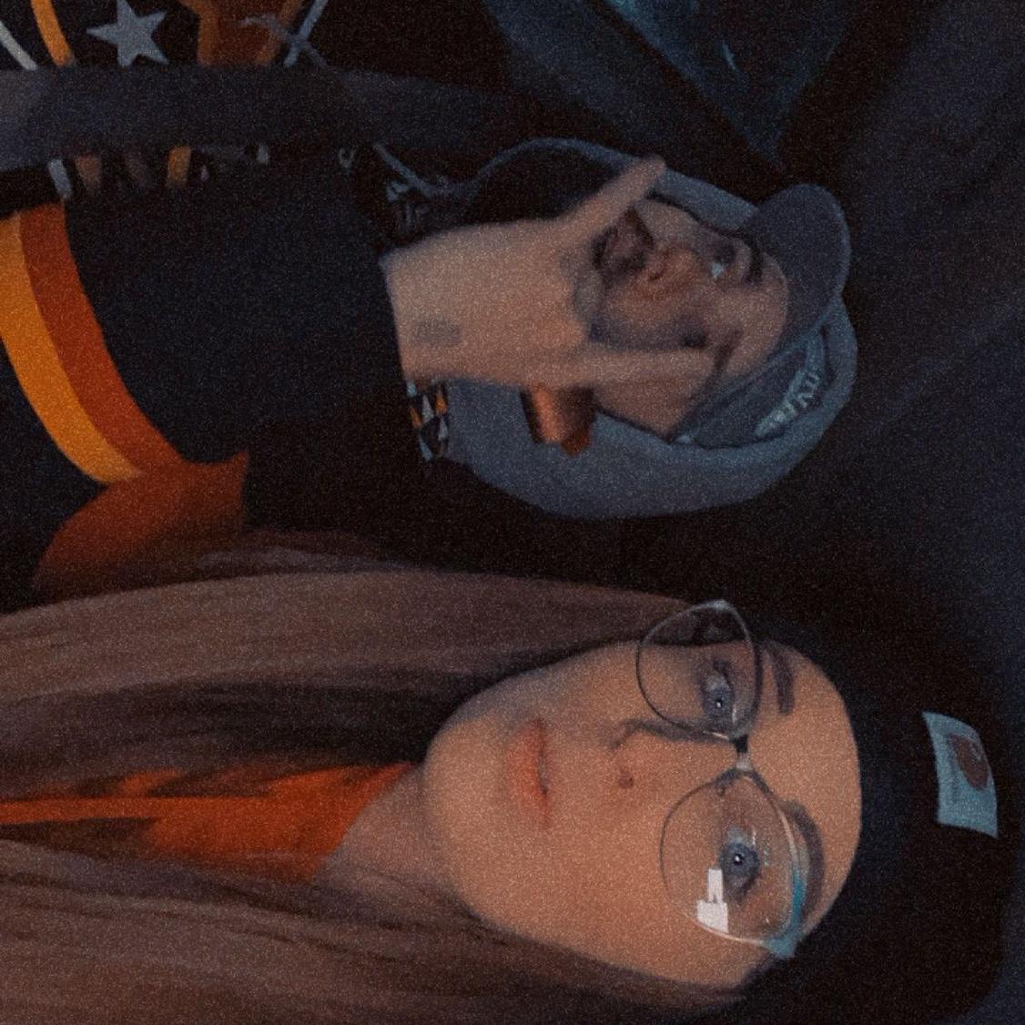 our first hockey game together!