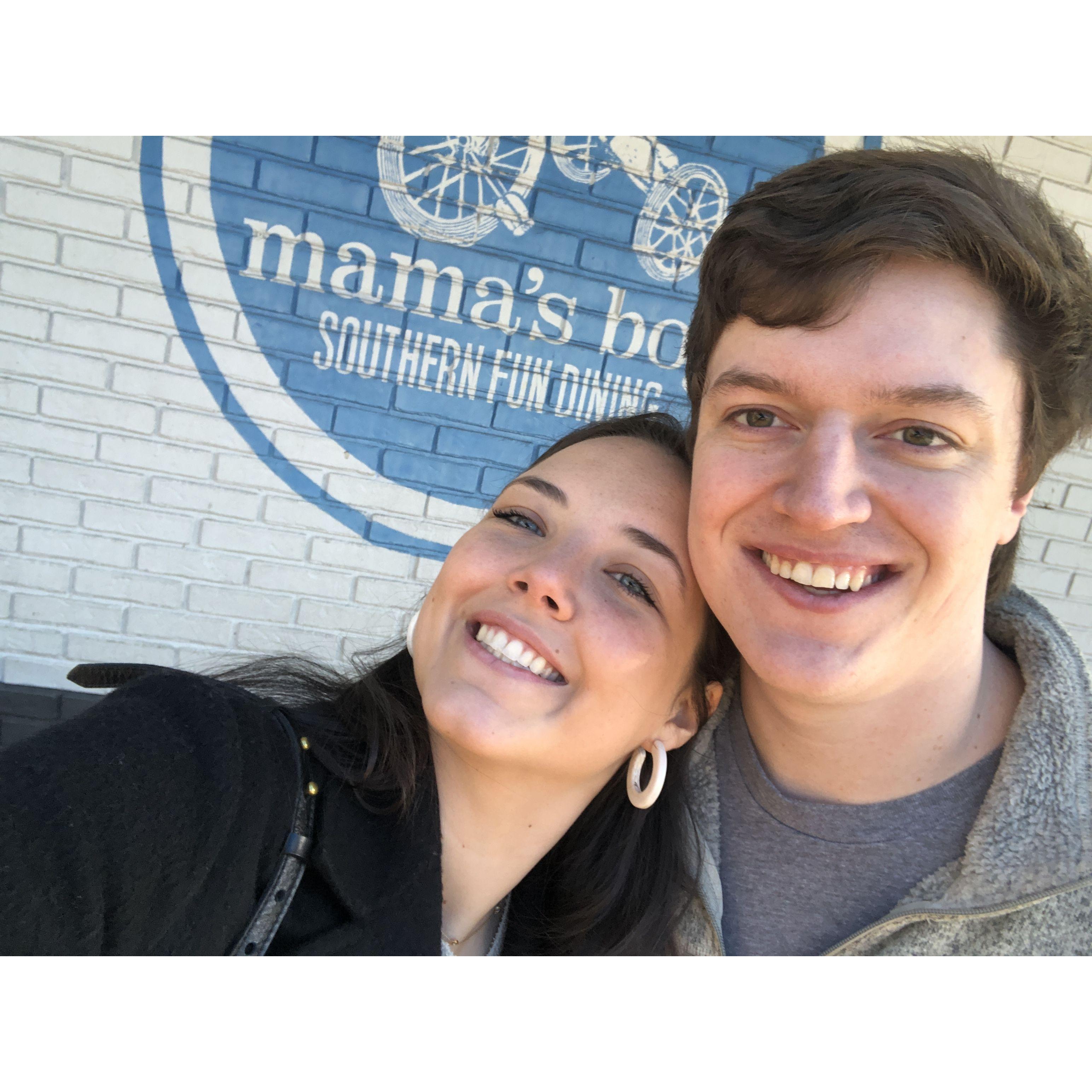 Our first Valentine's Day spent in Athens (2020)