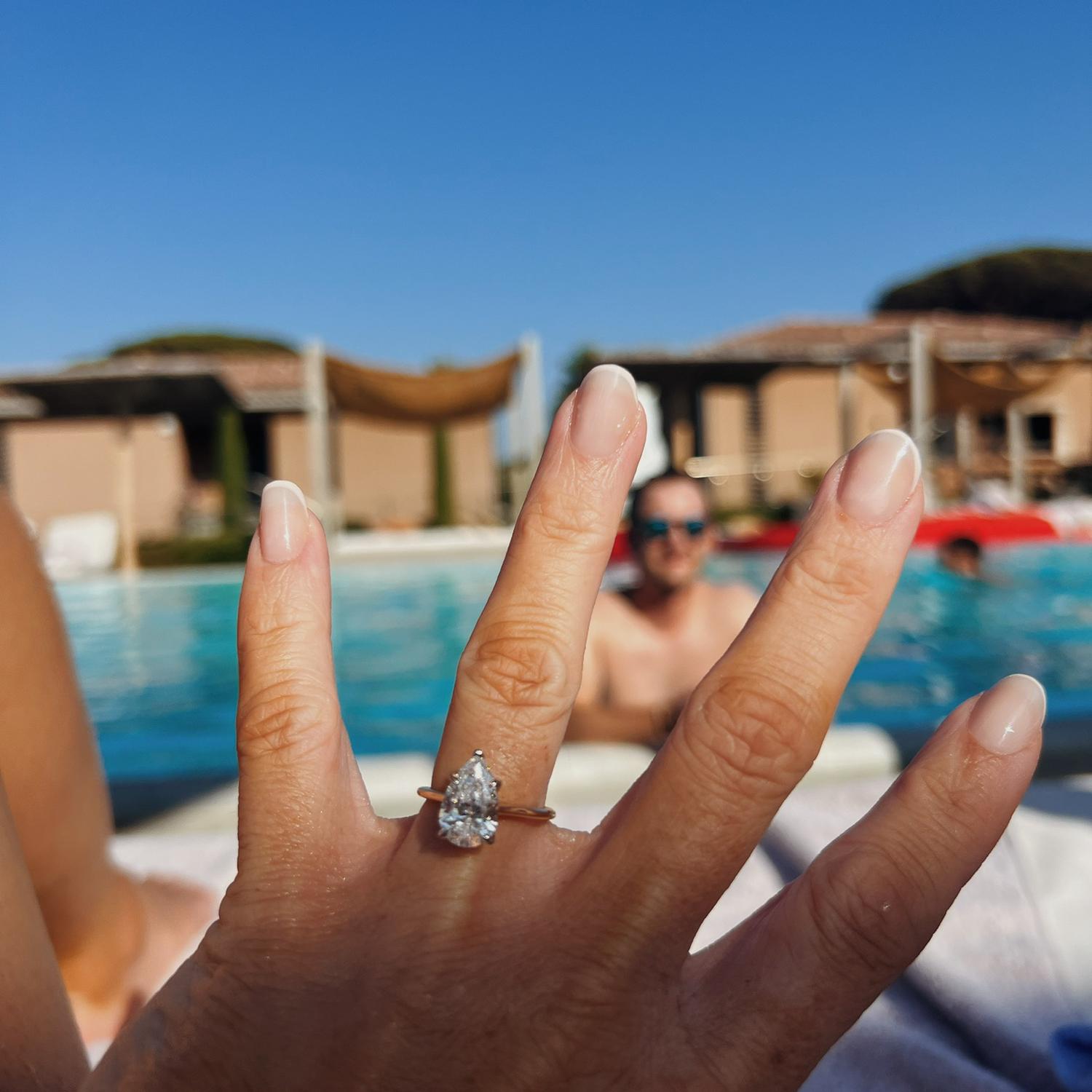 Taking her ring for a spin
