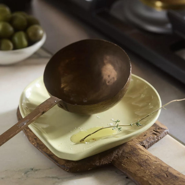 Amelie Latte Portuguese Stoneware Spoon Rest