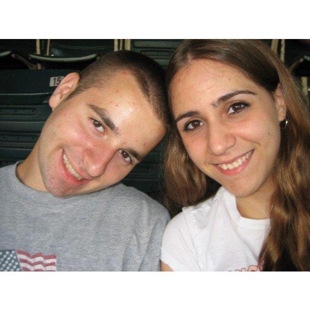 Our first baseball game together 2006