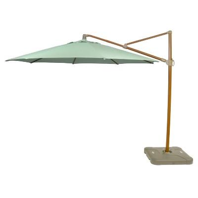 Patio Umbrella with Base in AQUA