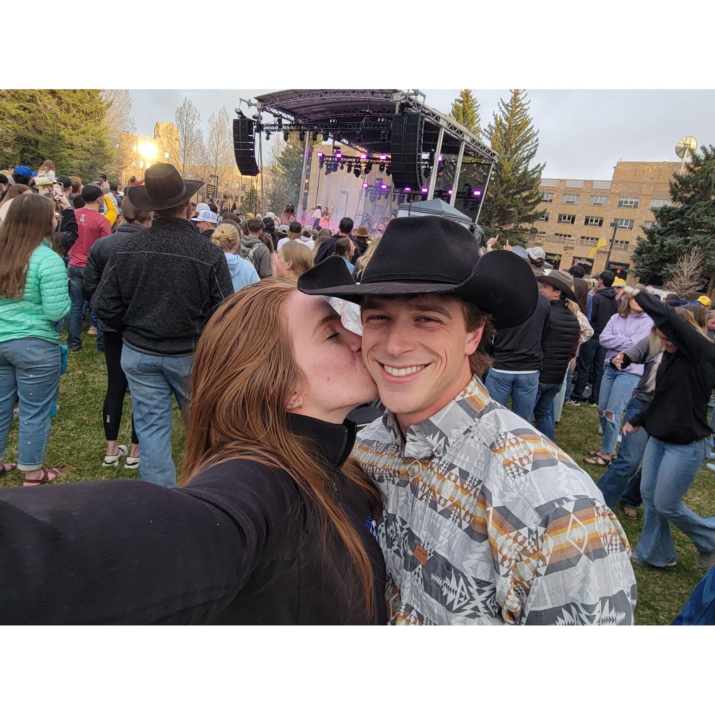 Ian Munsick at UW May 2023