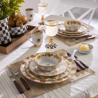 Queen Bee Stoneware Bowl