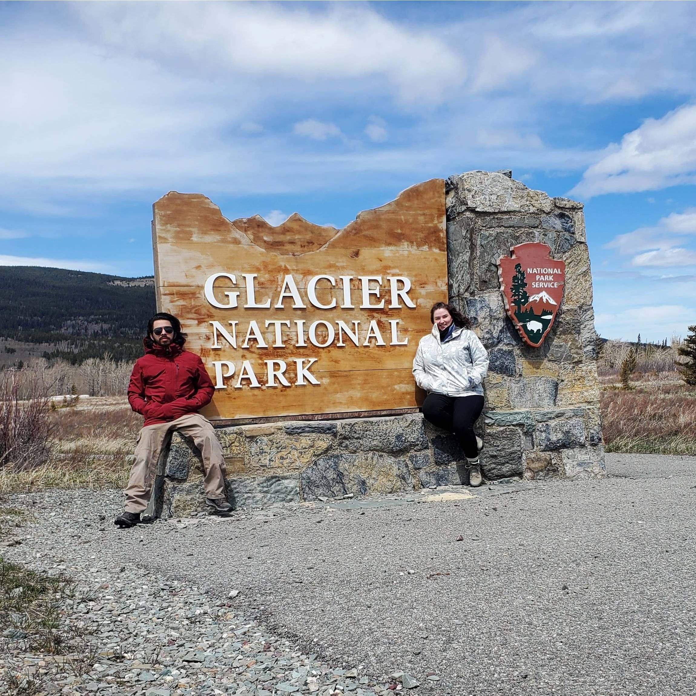 Entrance photo - Glacier National Park, May 2022
