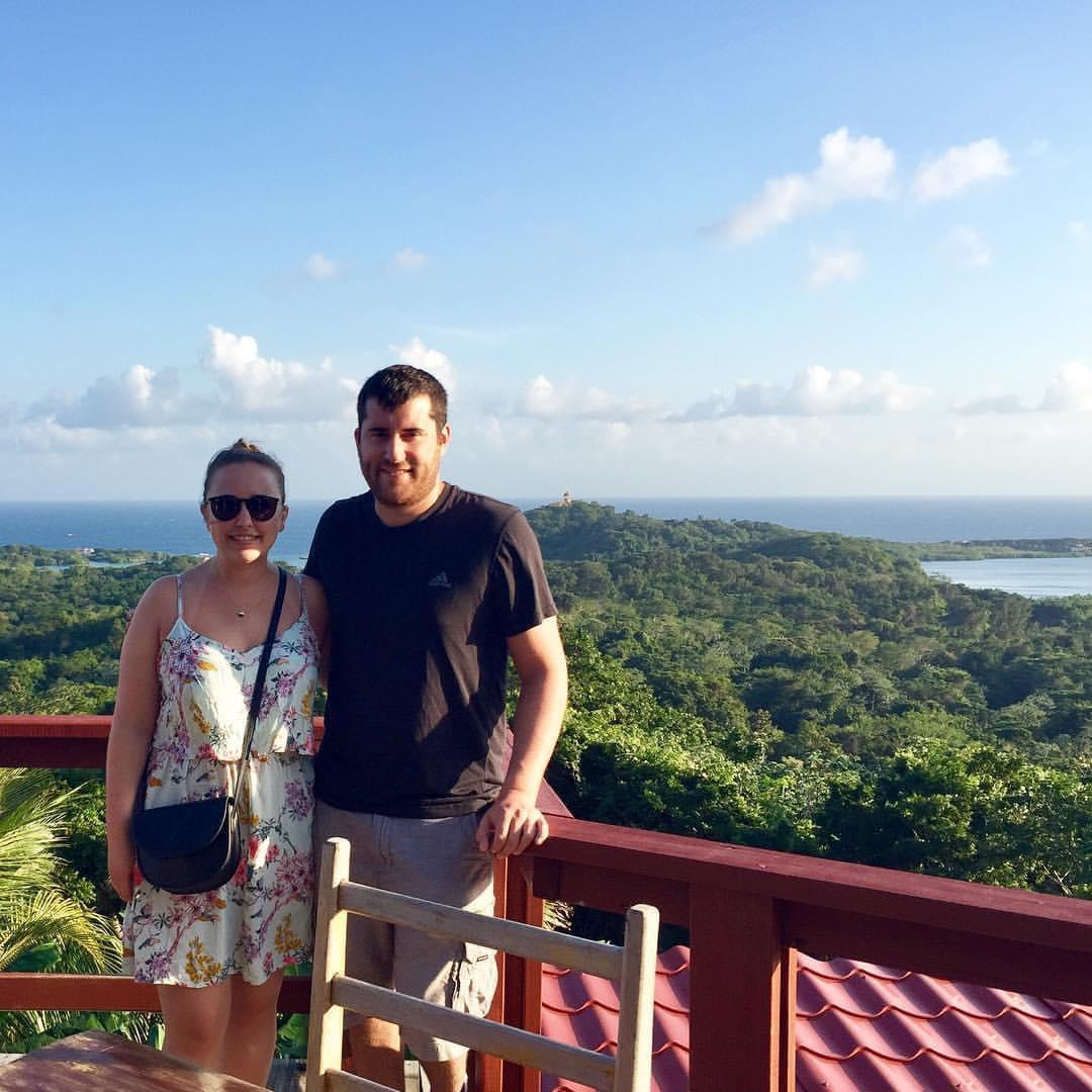 Visiting Todd’s uncle and aunt in Honduras in 2017